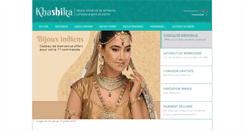 Desktop Screenshot of khashika.com