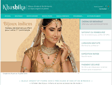 Tablet Screenshot of khashika.com